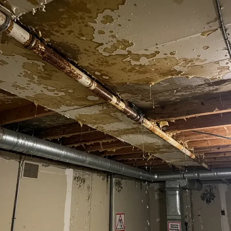 Ceiling Water Damage Repair in White County, IL